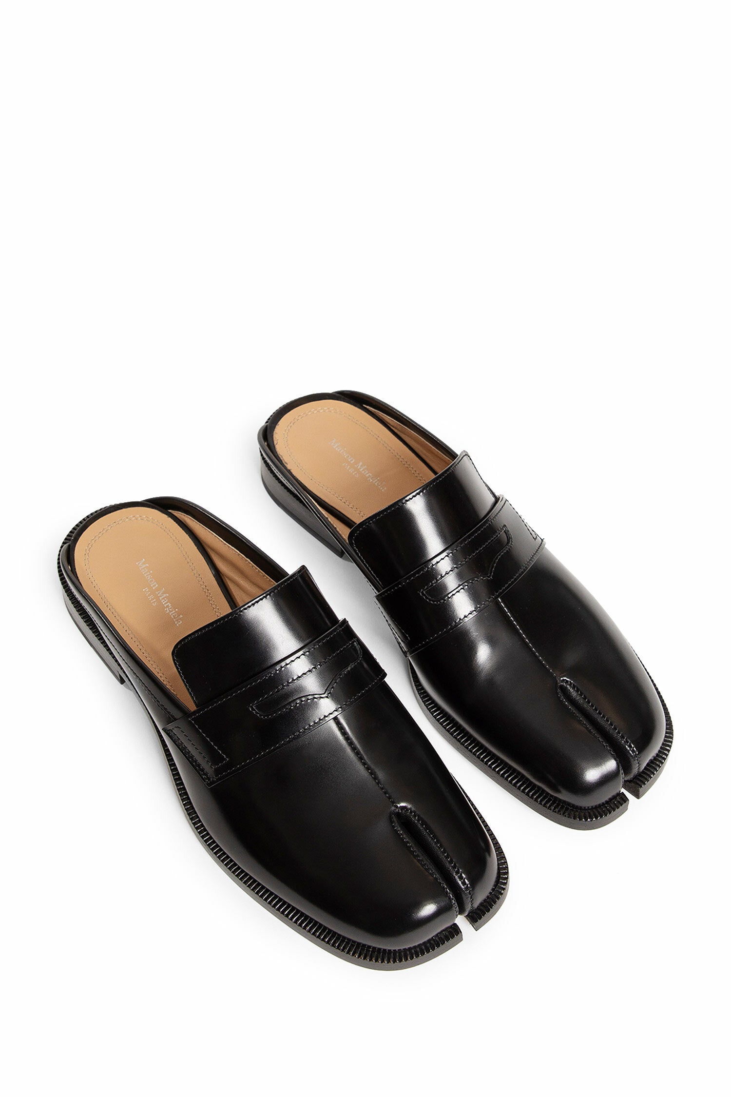 Open Back Tabi Loafers