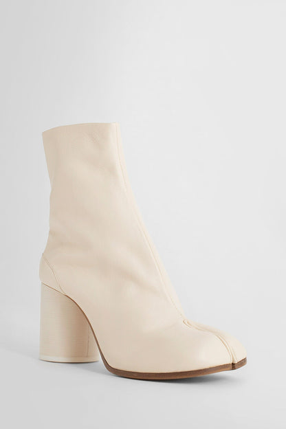 MAISON MARGIELA WOMAN OFF-WHITE BOOTS