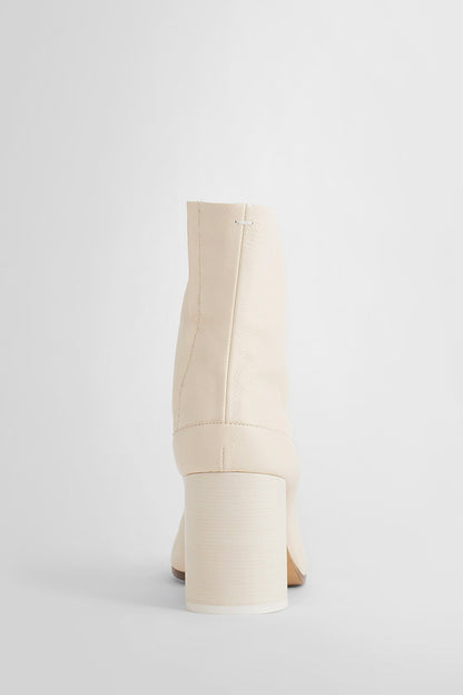 MAISON MARGIELA WOMAN OFF-WHITE BOOTS