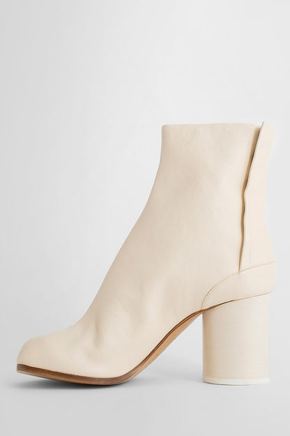 MAISON MARGIELA WOMAN OFF-WHITE BOOTS