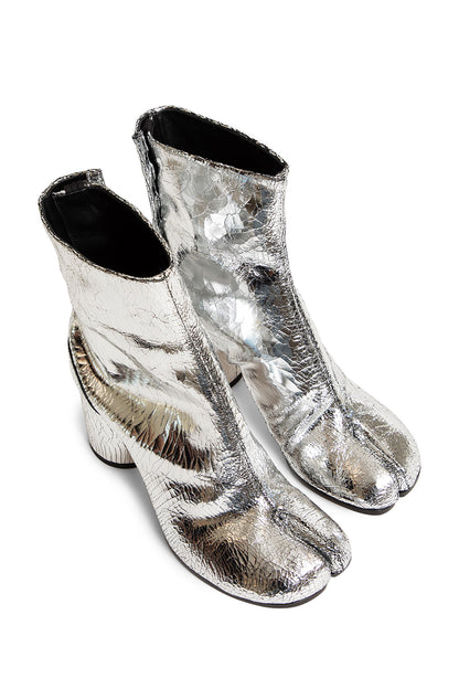 MAISON MARGIELA WOMAN SILVER BOOTS