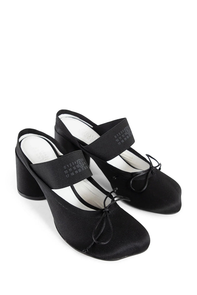 MM6 MAISON MARGIELA WOMAN BLACK MULES - Antonioli.eu