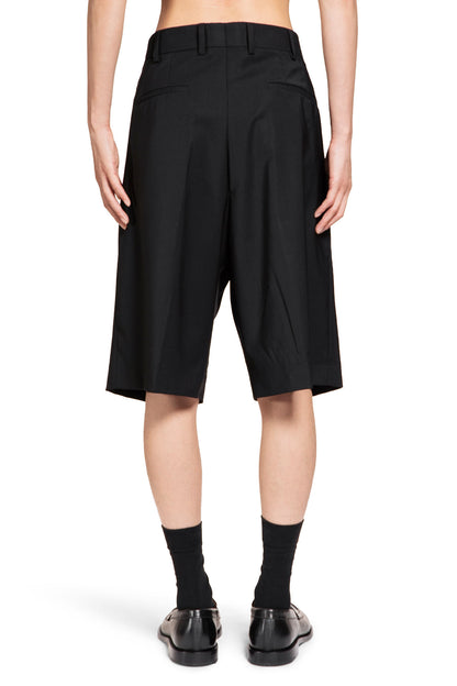 LANEUS MAN BLACK SHORTS & SKIRTS