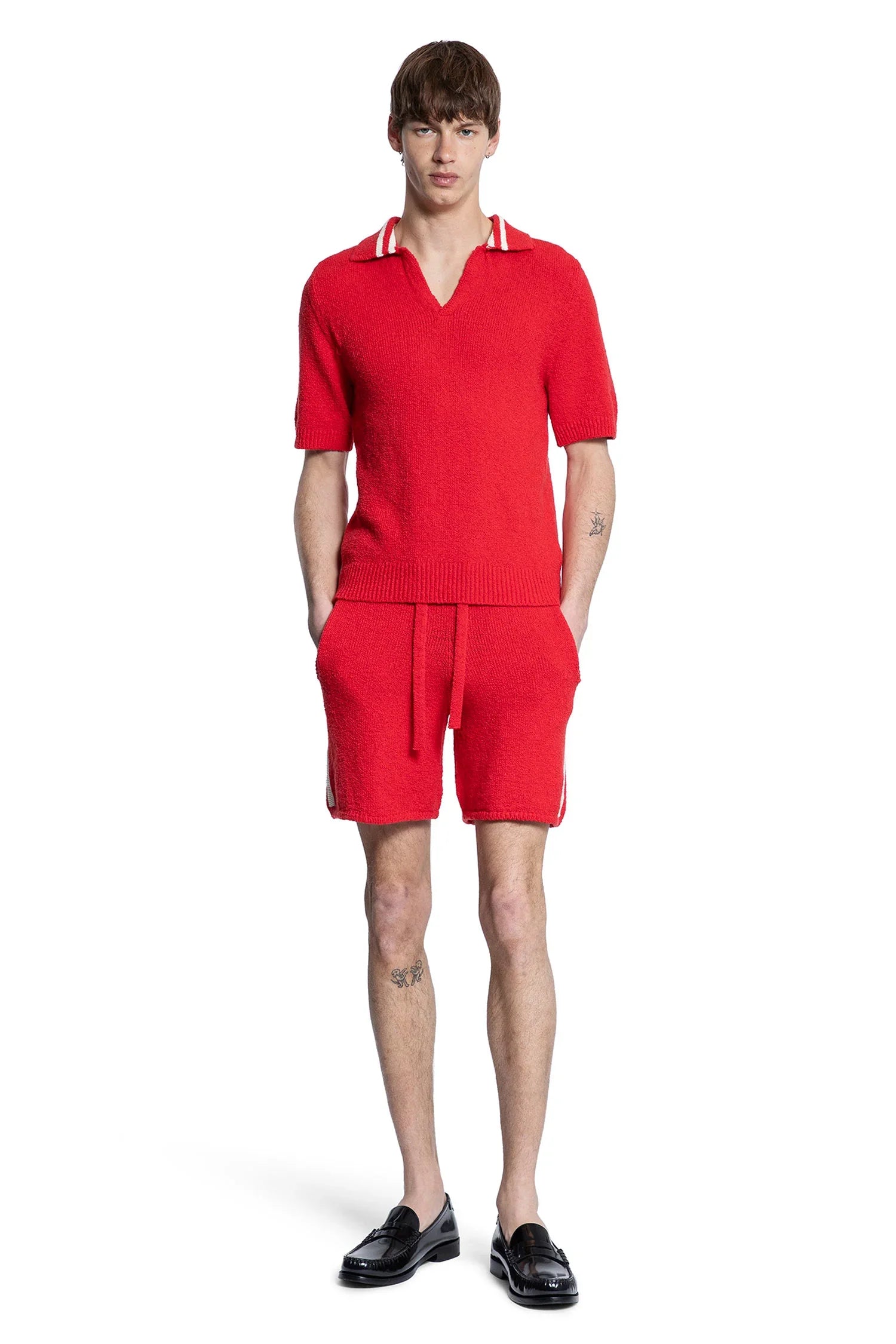 LANEUS MAN RED SHORTS & SKIRTS - Antonioli.eu