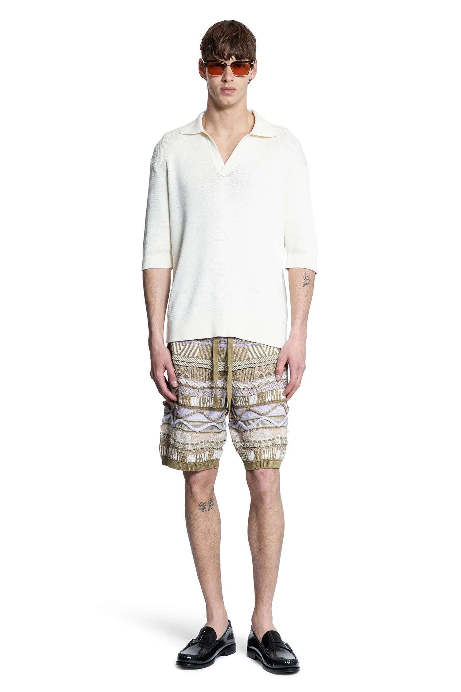 LANEUS MAN OFF-WHITE T-SHIRTS & TANK TOPS - Antonioli.eu