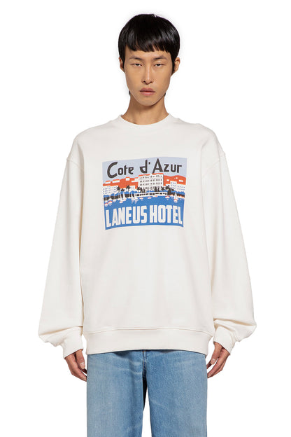 LANEUS MAN OFF-WHITE SWEATSHIRTS