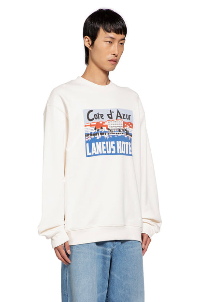 LANEUS MAN OFF-WHITE SWEATSHIRTS