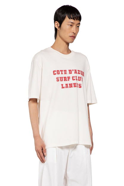 LANEUS MAN OFF-WHITE T-SHIRTS & TANK TOPS