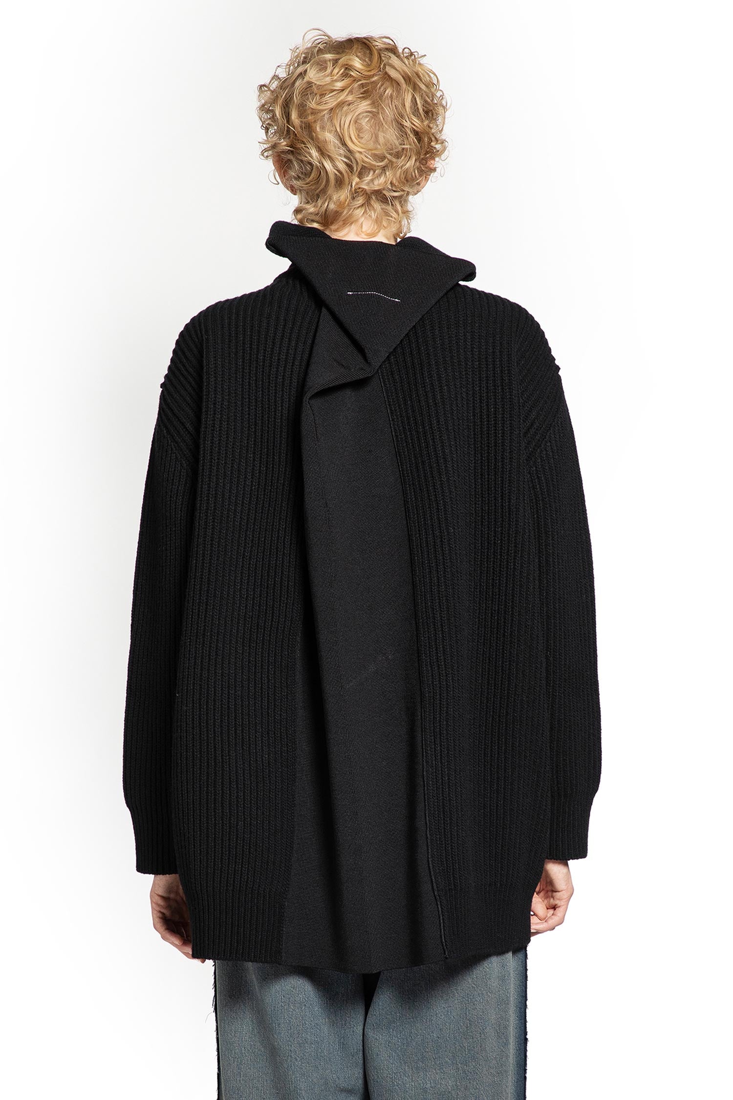 Ribbed-Knit Cardigan