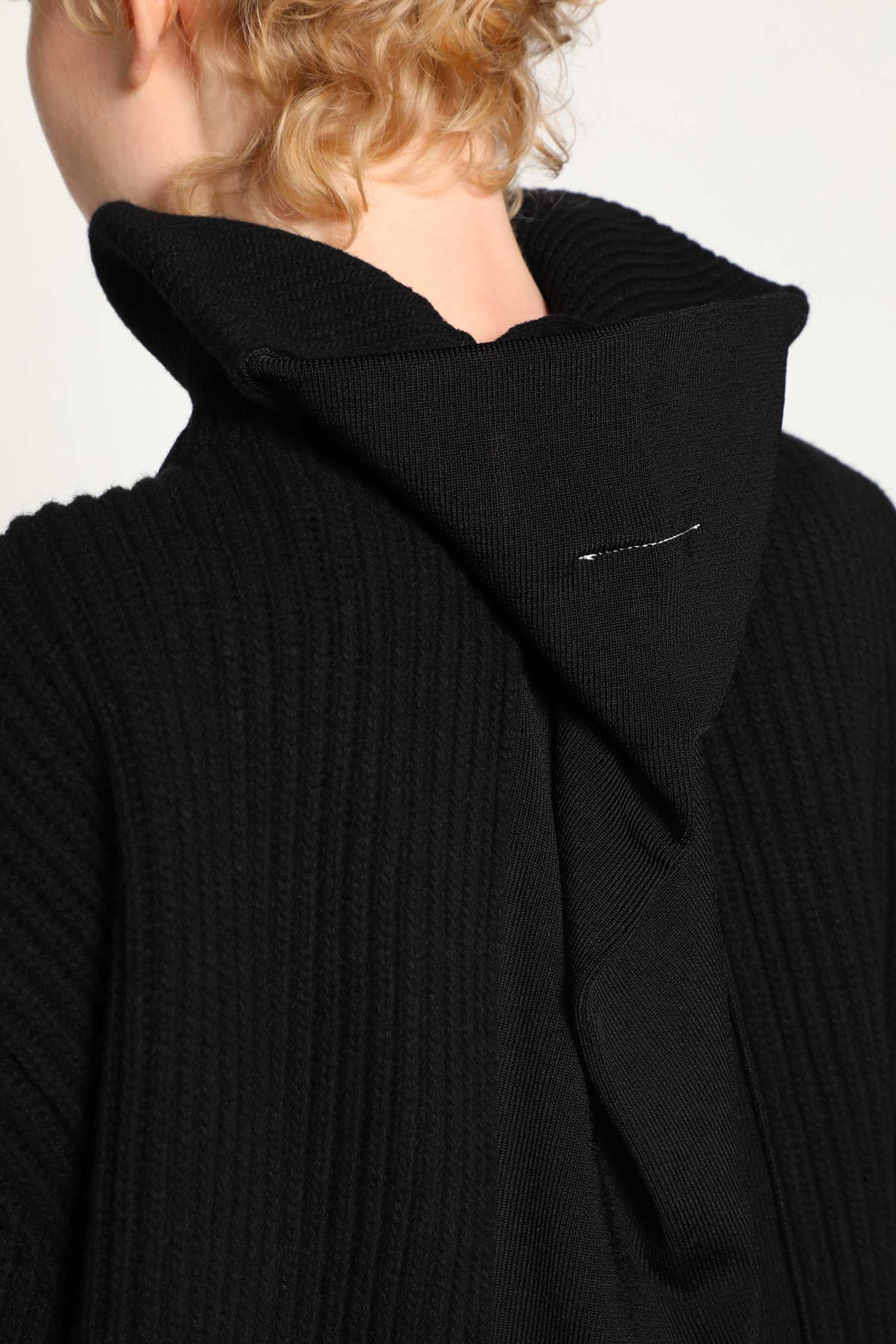 Ribbed-Knit Cardigan