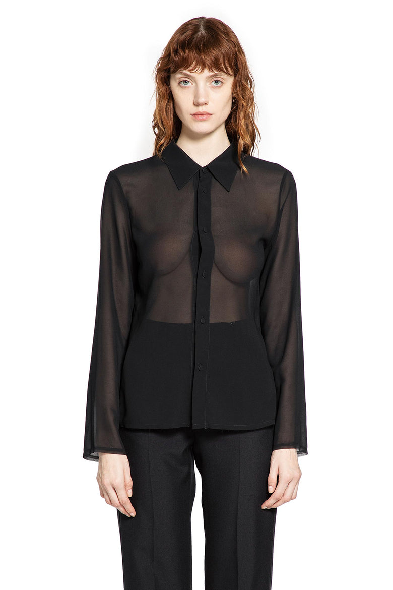 Sheer Tulle Shirt