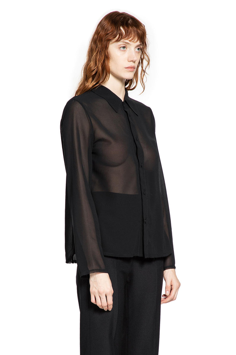 Sheer Tulle Shirt