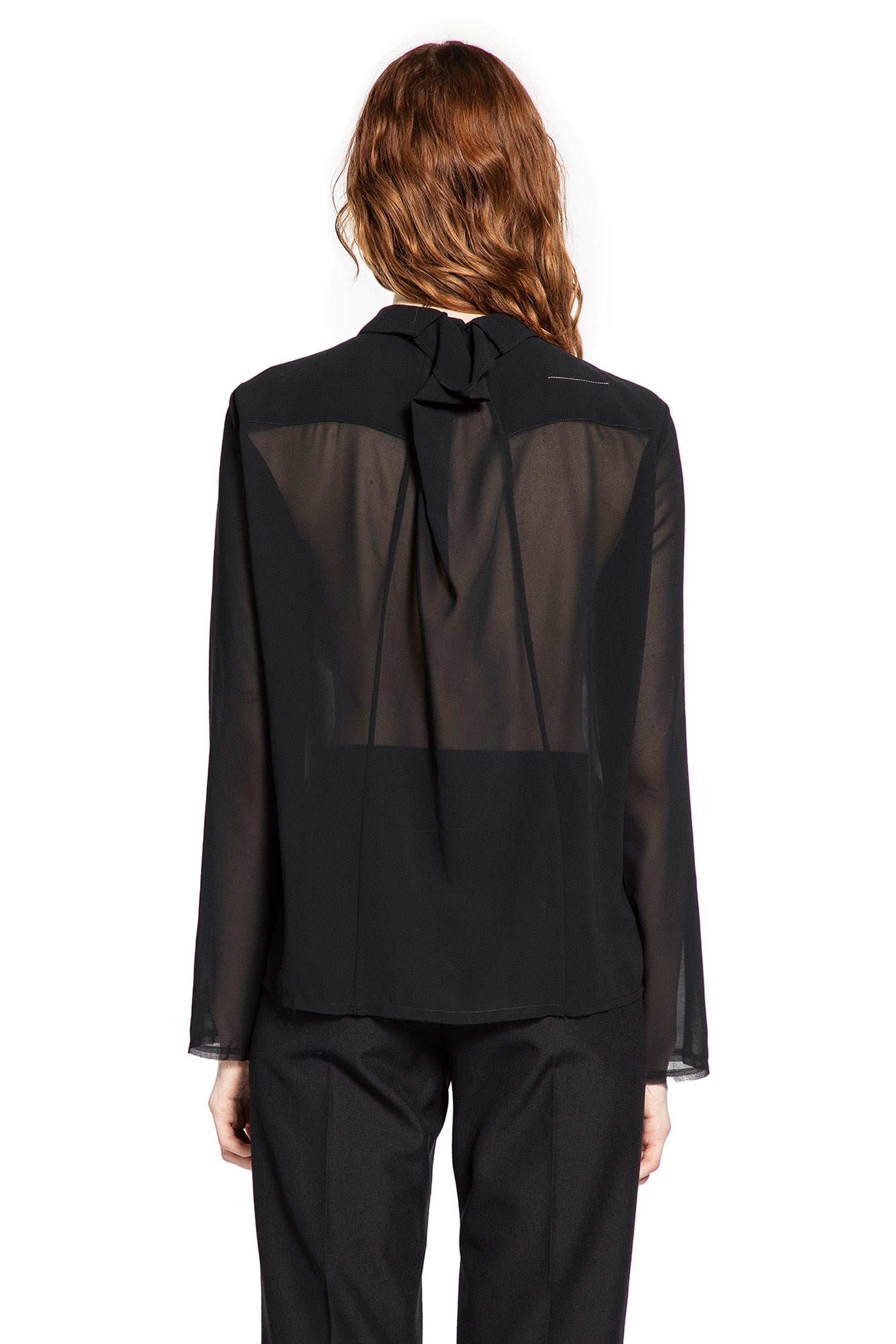 Sheer Tulle Shirt