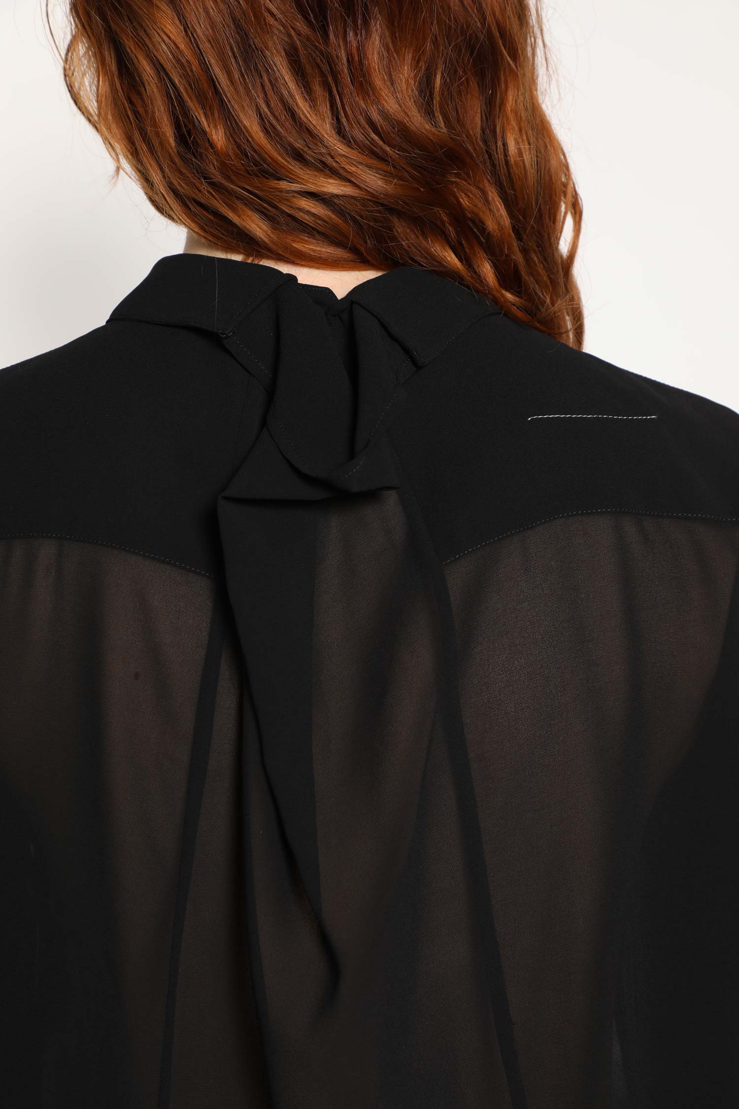 Sheer Tulle Shirt
