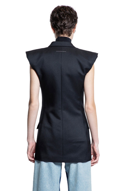 MM6 MAISON MARGIELA WOMAN BLACK VESTS