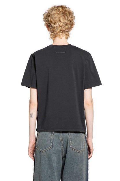 Taped label cotton T-shirt