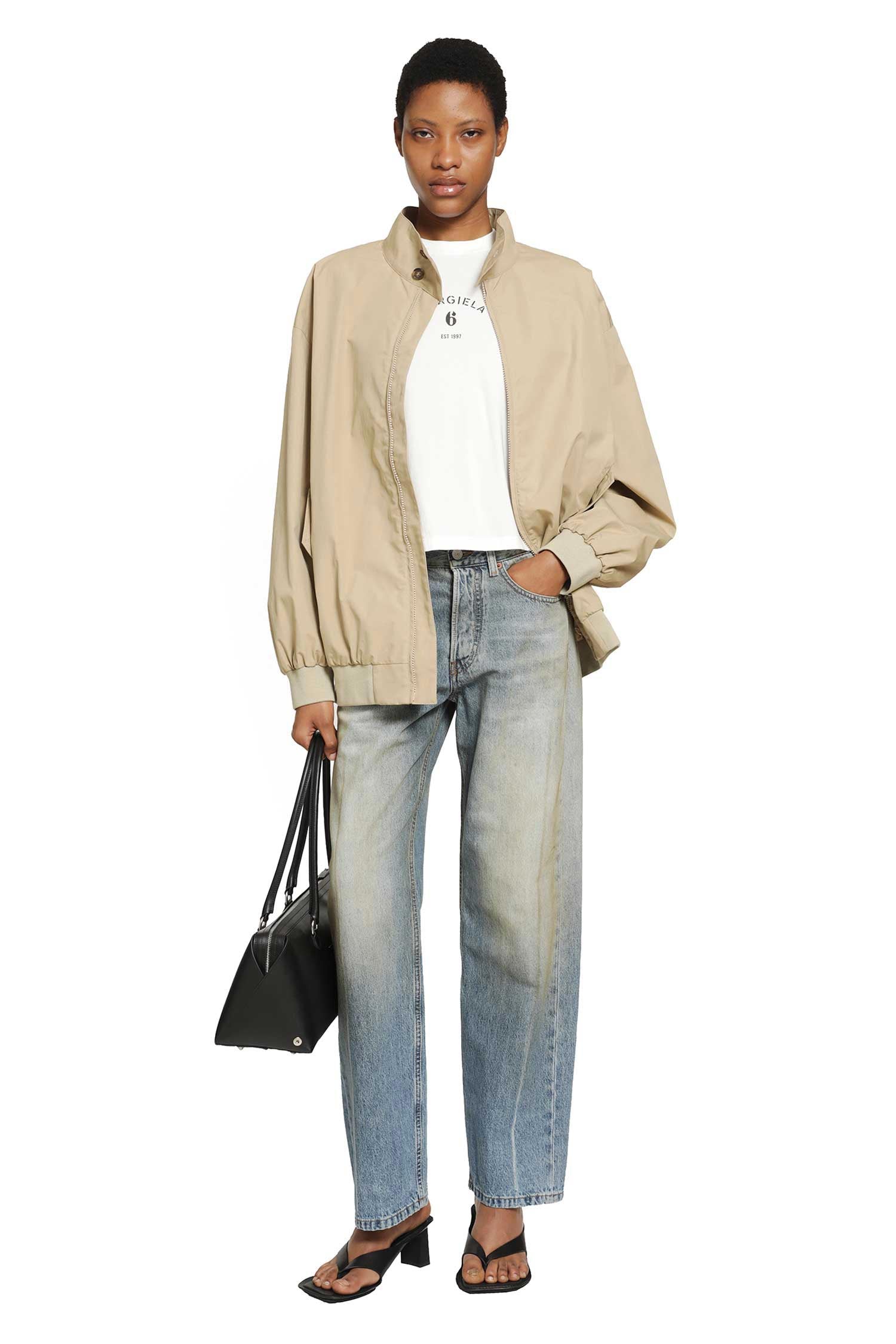 MM6 MAISON MARGIELA Signature Jersey T-Shirt woman