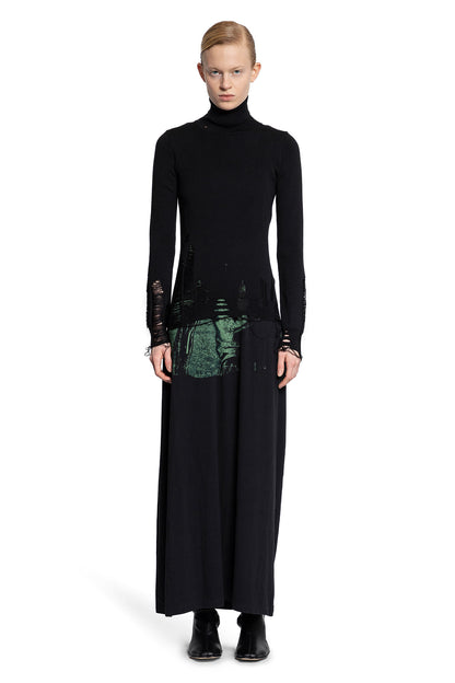 MM6 MAISON MARGIELA WOMAN BLACK KNITWEAR