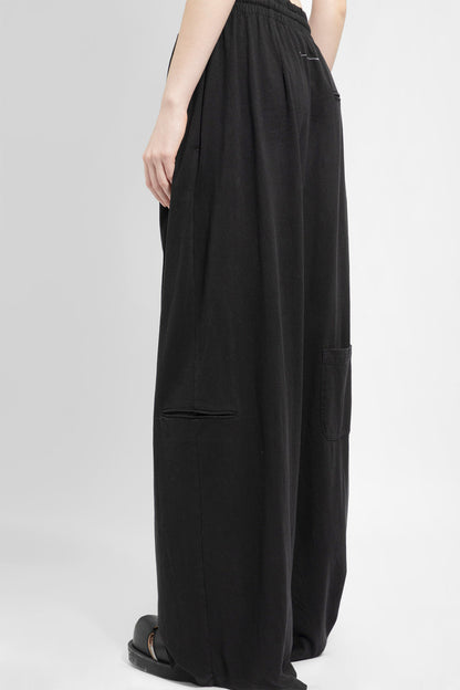 MM6 MAISON MARGIELA WOMAN BLACK TROUSERS