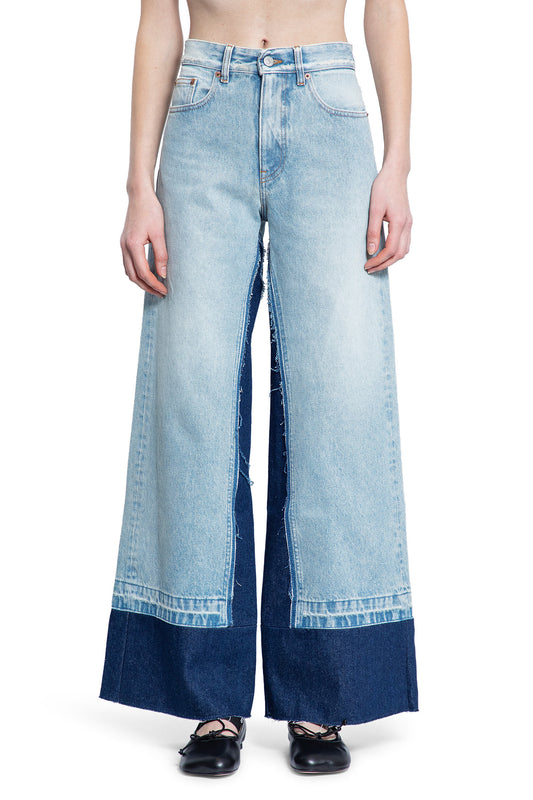 MM6 MAISON MARGIELA WOMAN BLUE JEANS