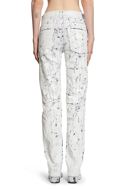 MM6 MAISON MARGIELA WOMAN WHITE JEANS