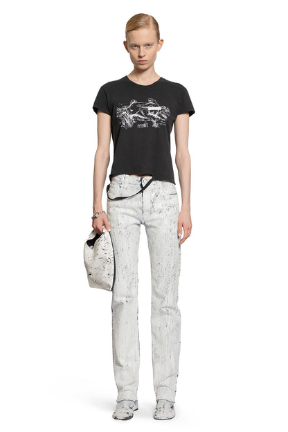 MM6 MAISON MARGIELA WOMAN WHITE JEANS