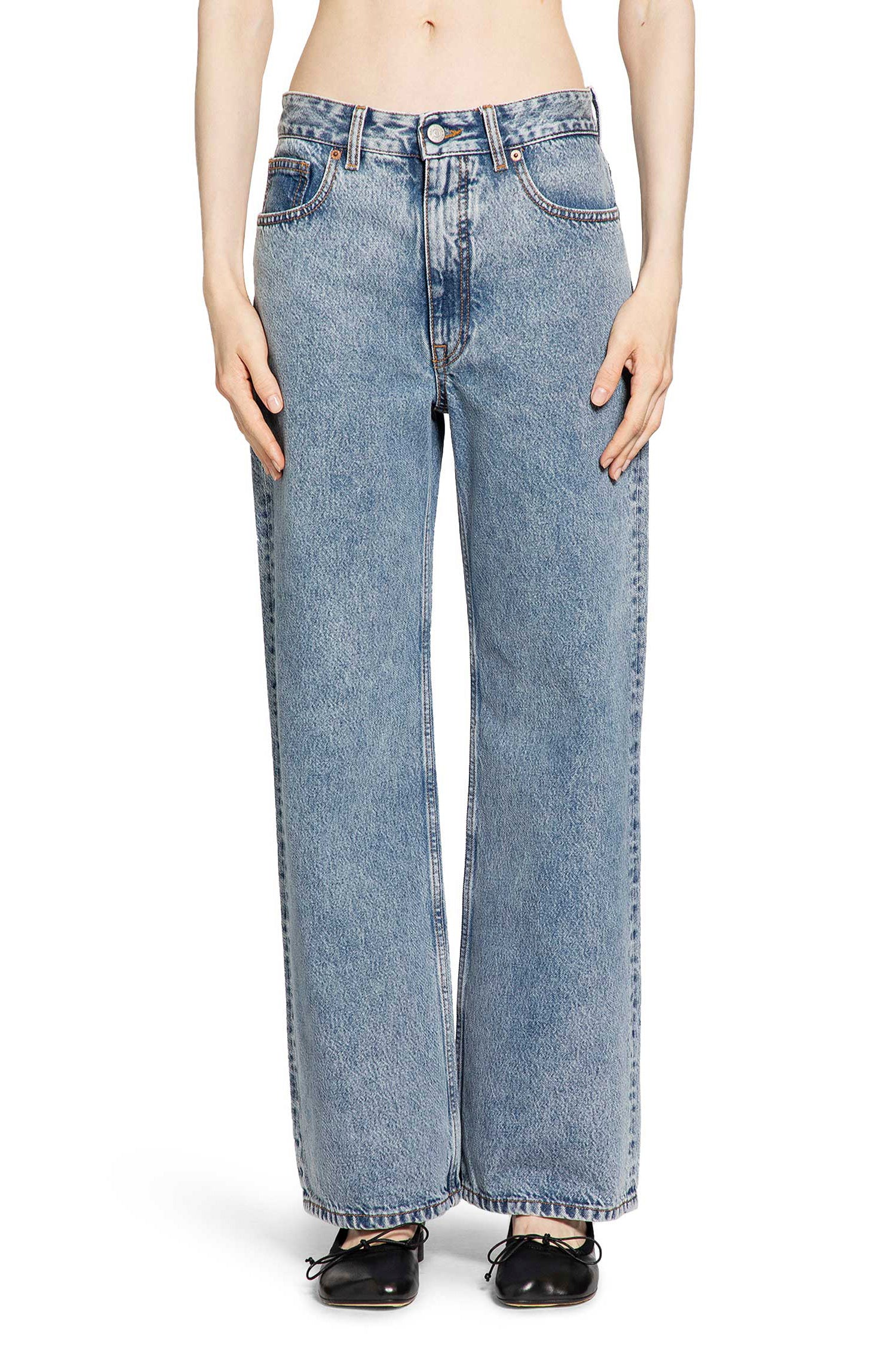 MM6 MAISON MARGIELA WOMAN BLUE JEANS