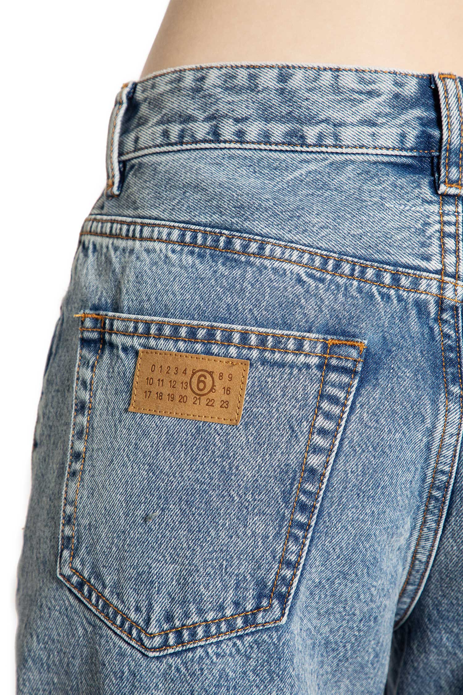 MM6 MAISON MARGIELA WOMAN BLUE JEANS