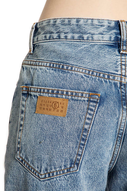 MM6 MAISON MARGIELA WOMAN BLUE JEANS