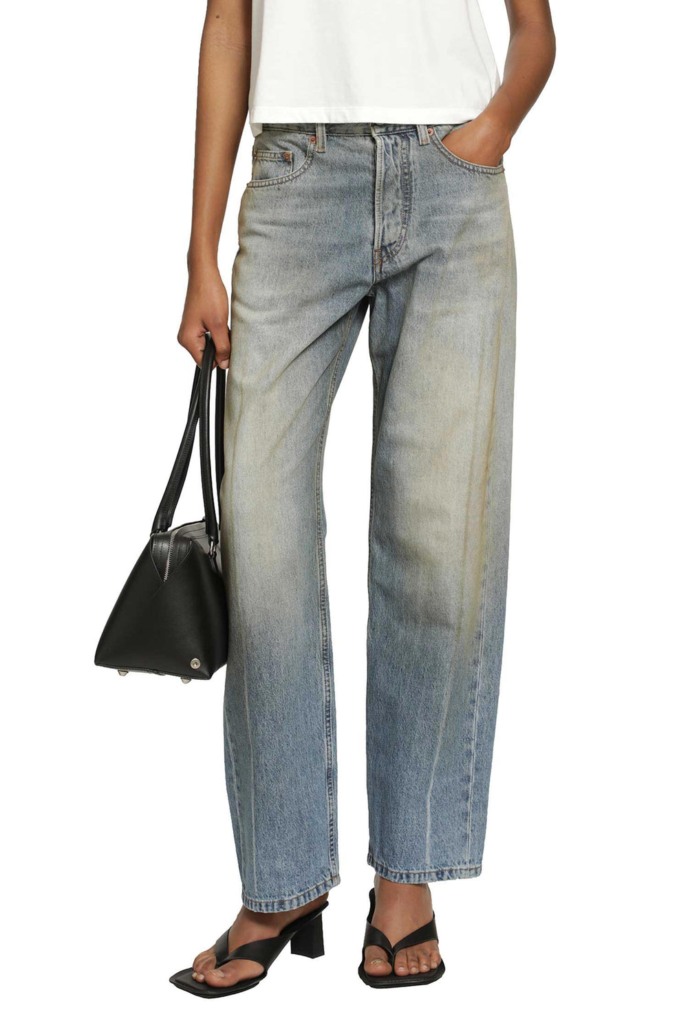 MM6 MAISON MARGIELA Straight Leg Jeans woman