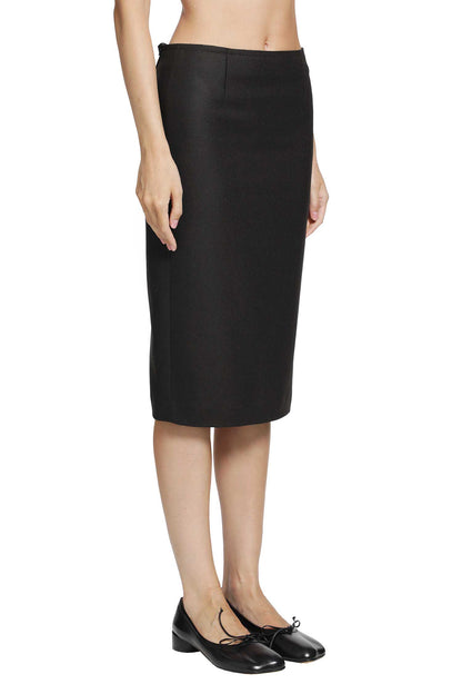 Wool Midi Skirt