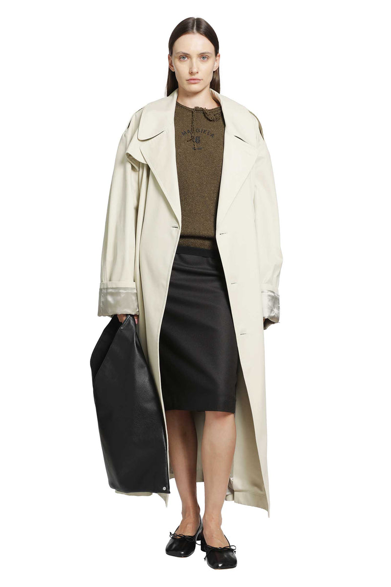 MM6 MAISON MARGIELA Wool Midi Skirt woman