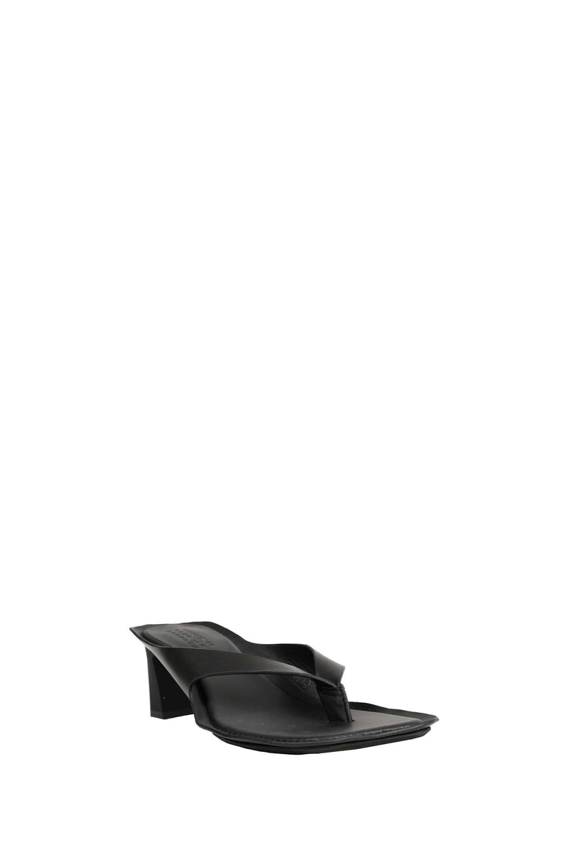 MM6 MAISON MARGIELA Anatomic Leather Flip Flop Mules woman