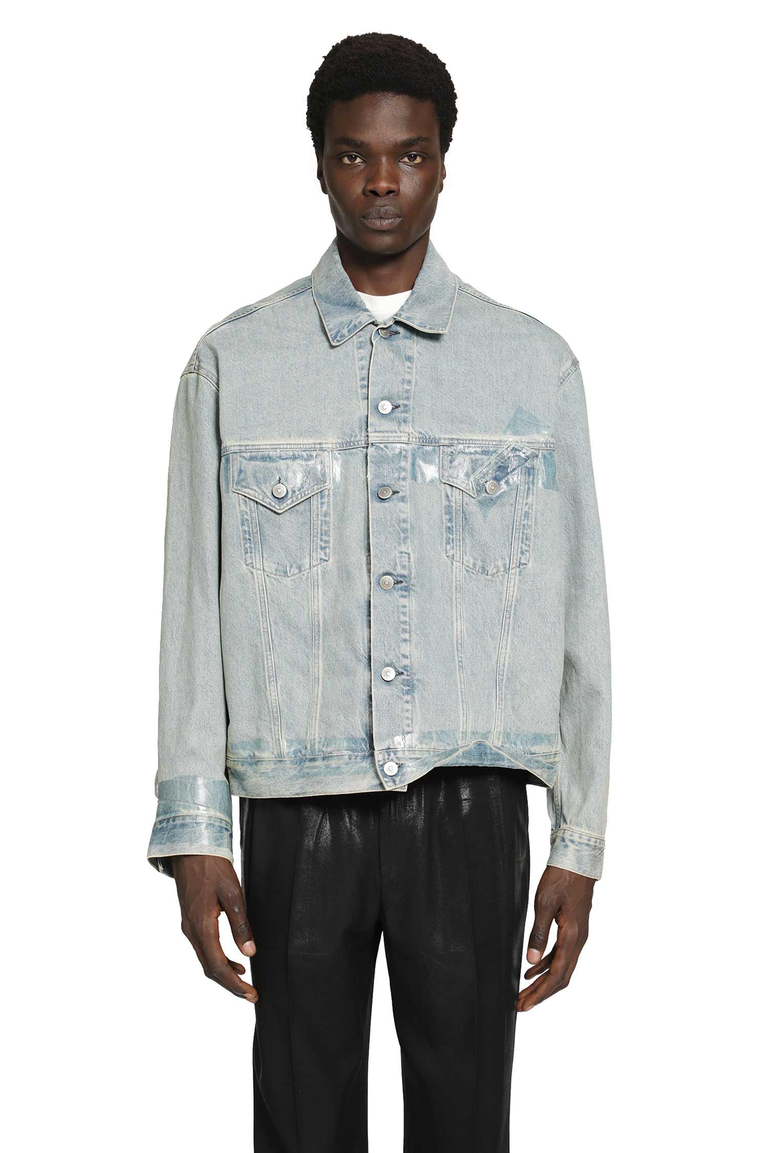 MAISON MARGIELA Taped Denim Jacket man