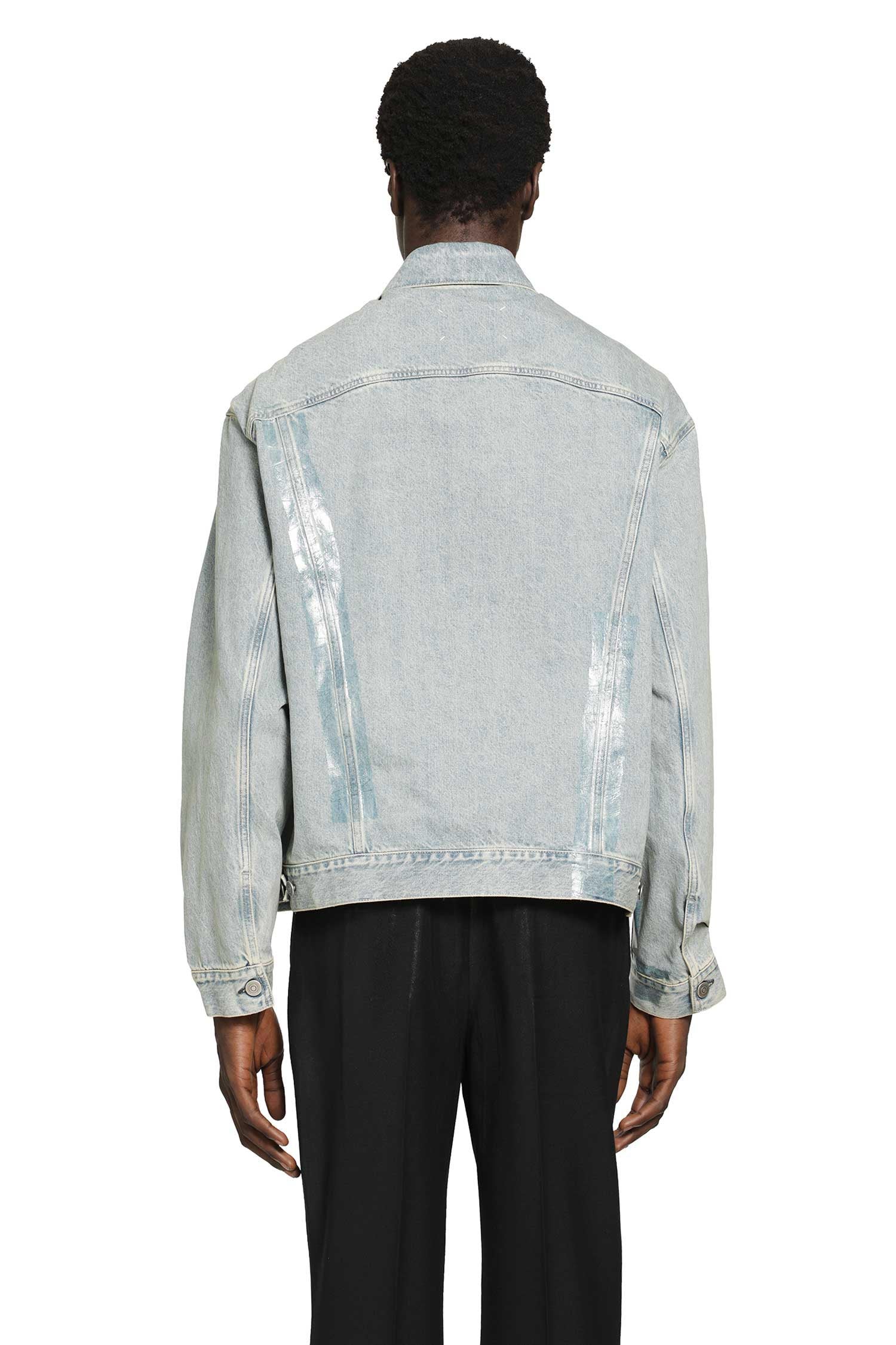 MAISON MARGIELA Taped Denim Jacket man