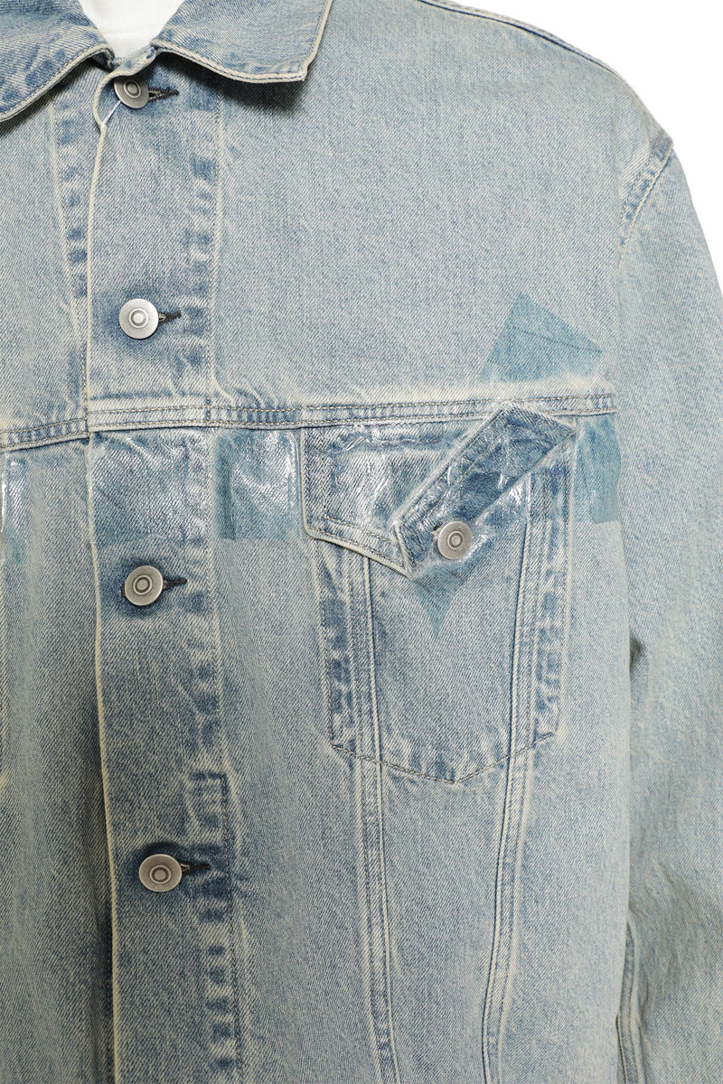 MAISON MARGIELA Taped Denim Jacket man