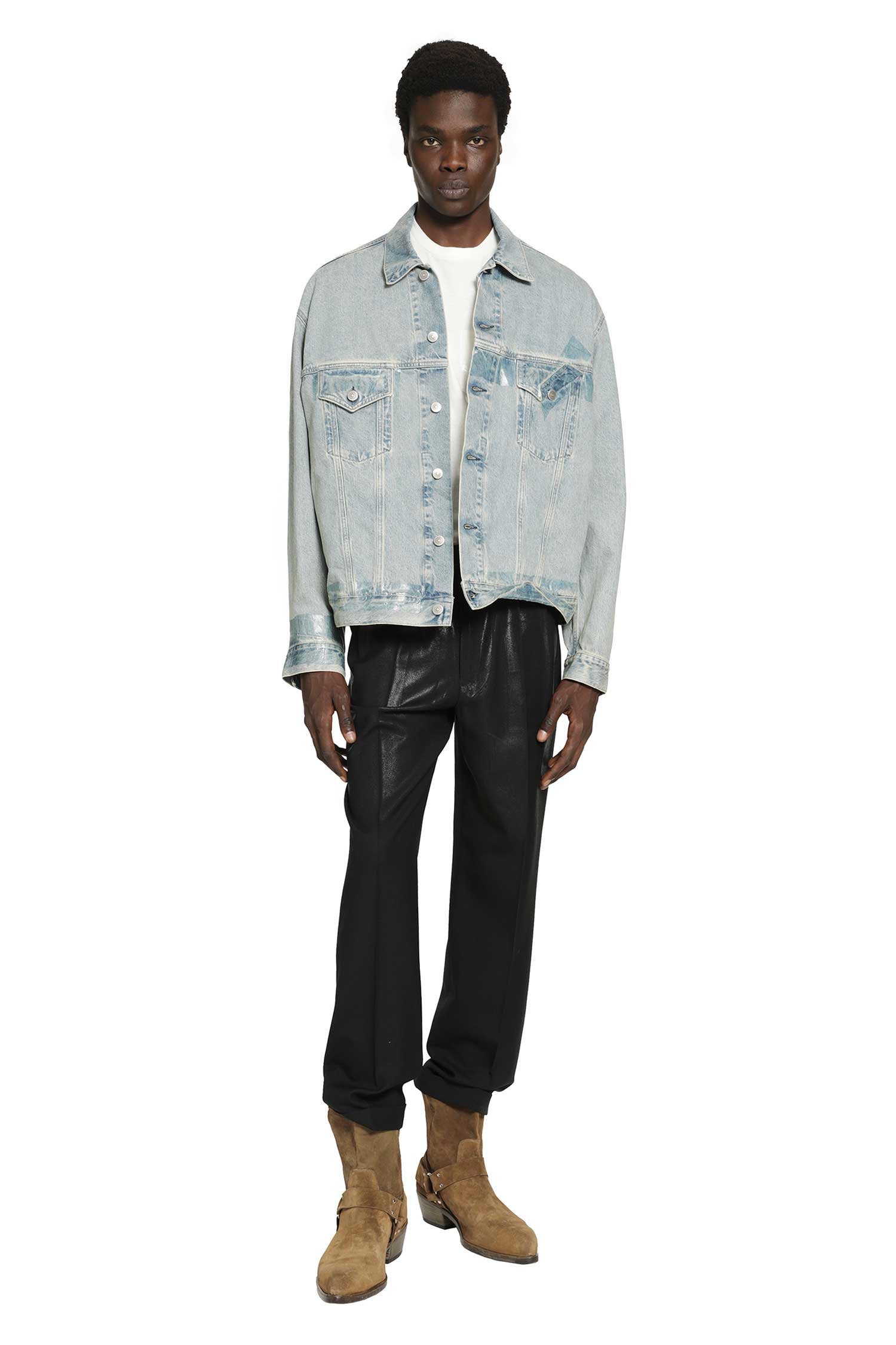 MAISON MARGIELA Taped Denim Jacket man