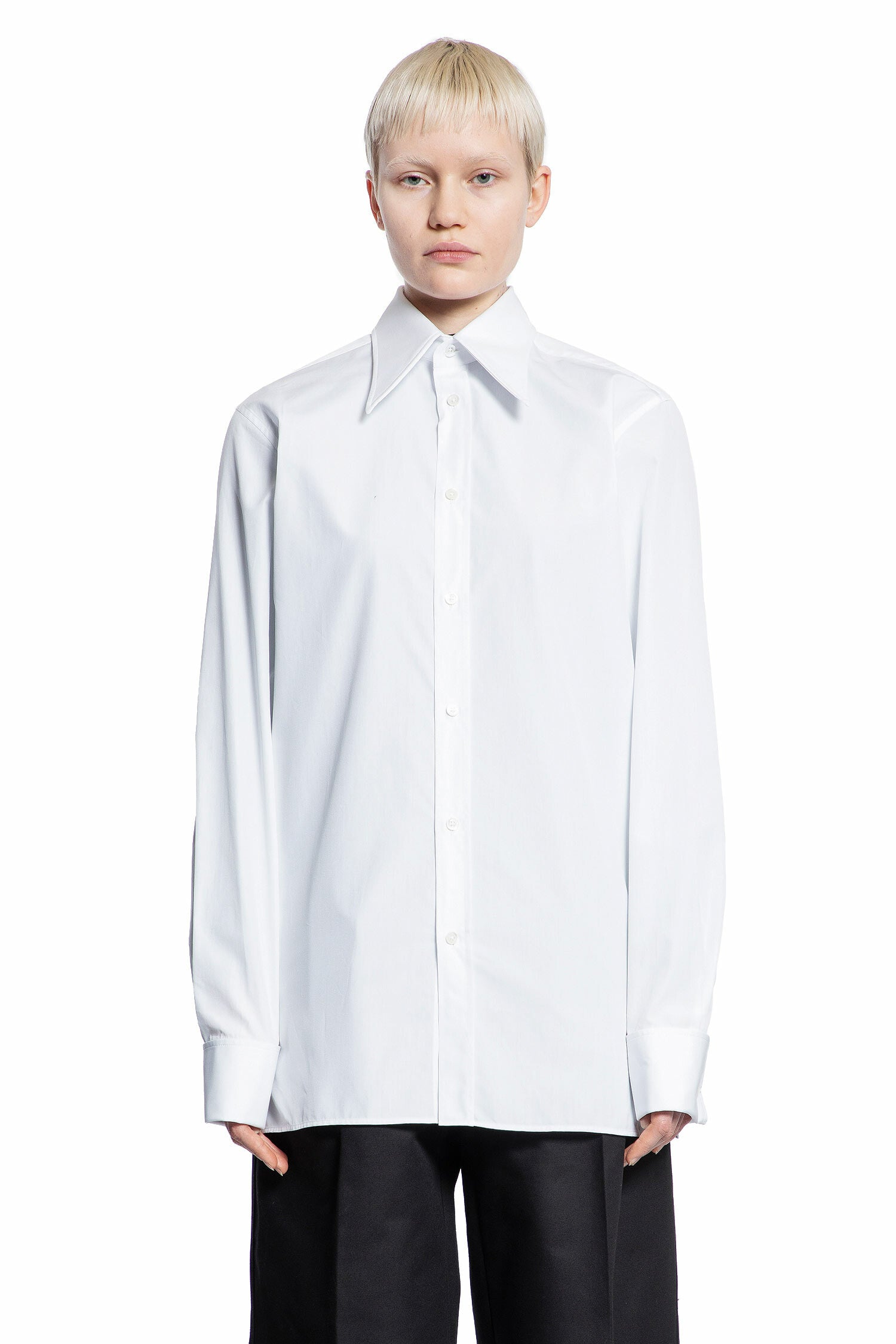 MAISON MARGIELA WOMAN WHITE SHIRTS