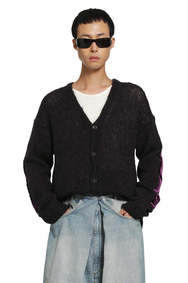 MAISON MARGIELA Velvet Patch Cardigan man