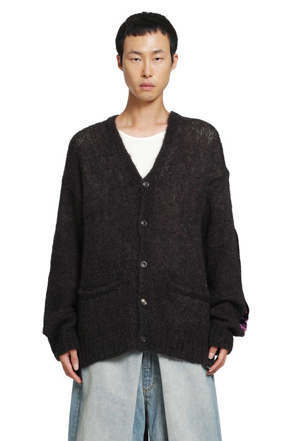 Velvet Patch Cardigan