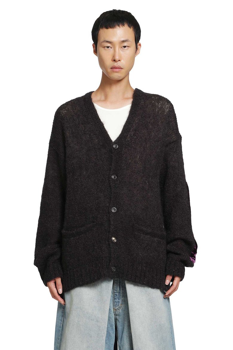 
              MAISON MARGIELA Velvet Patch Cardigan man
            