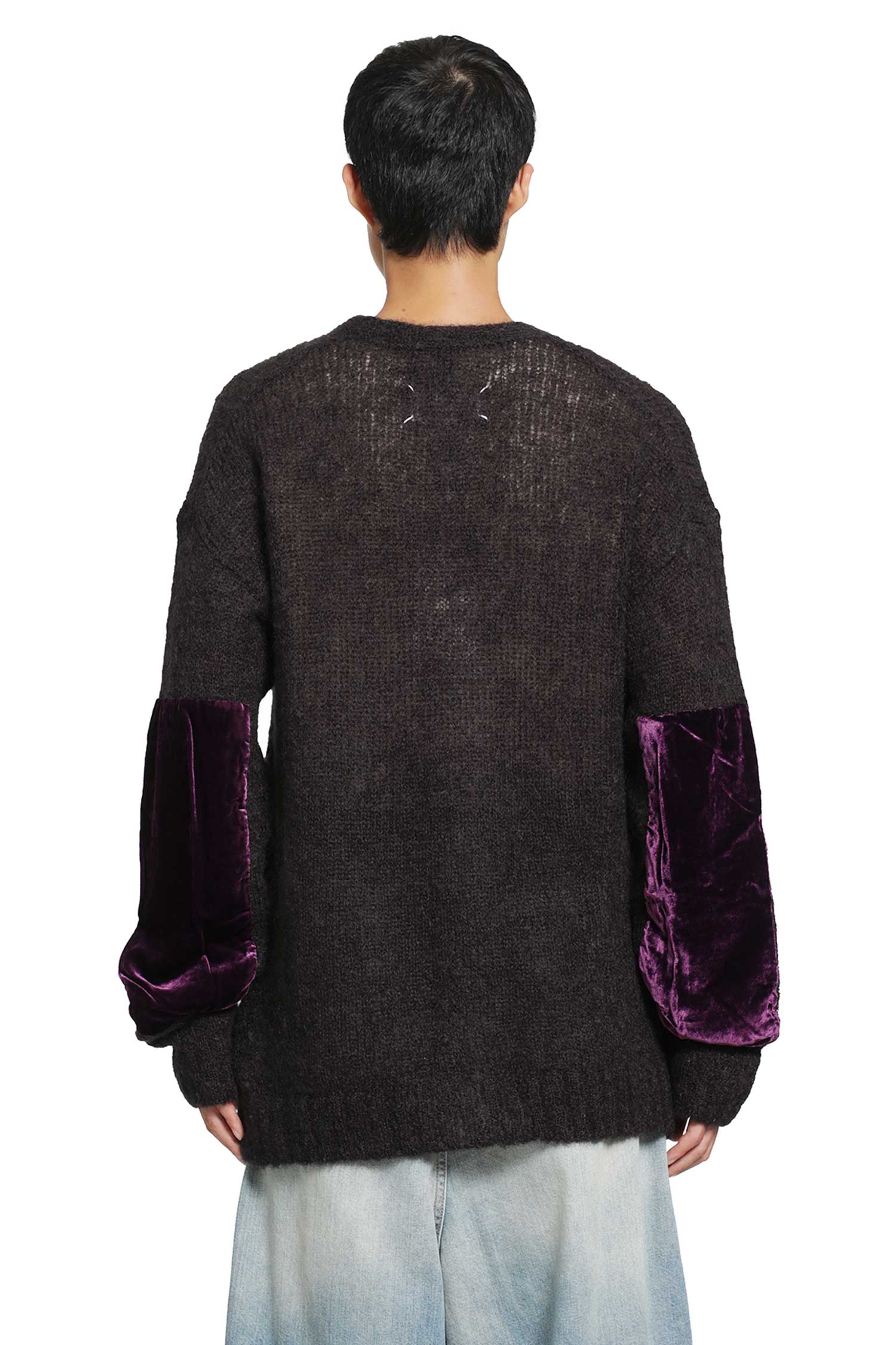 MAISON MARGIELA Velvet Patch Cardigan man