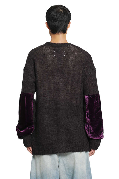 Velvet Patch Cardigan