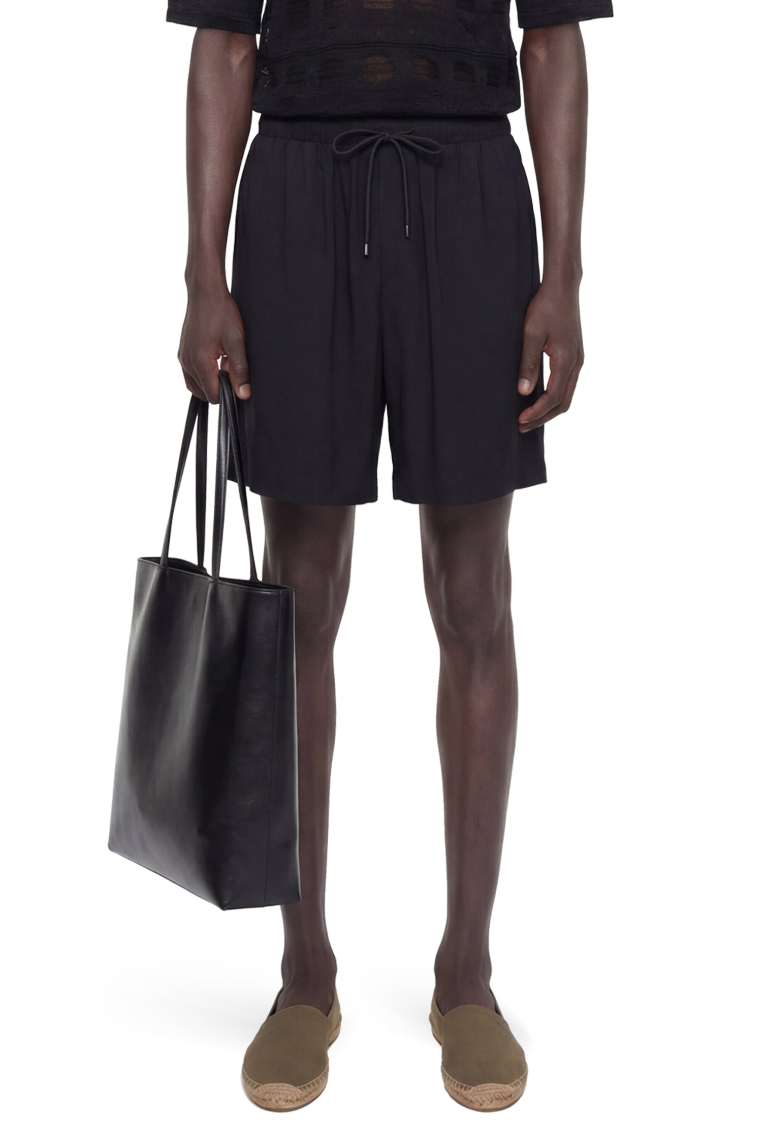 Lightweight Viscose Shorts