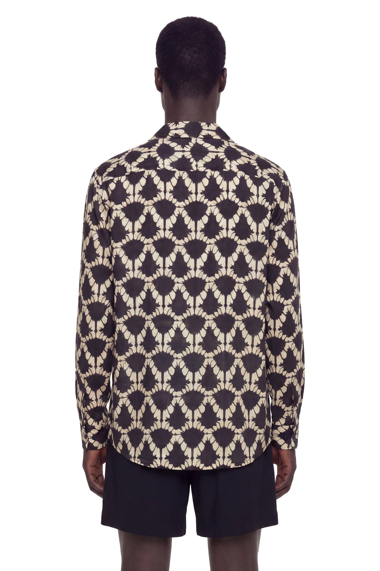 Lightweight Viscose Graphic Shirt