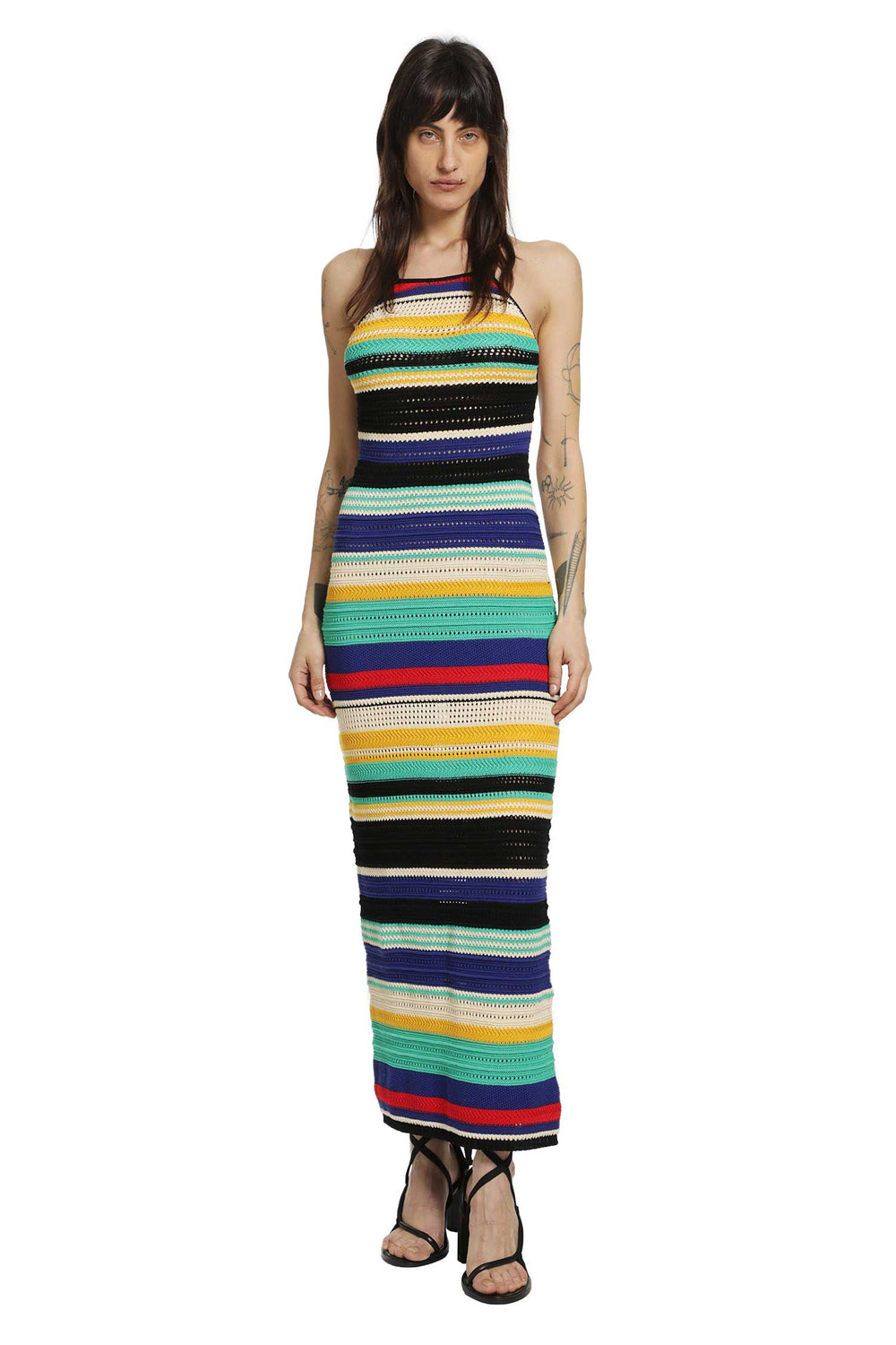LANEUS Knit dress woman