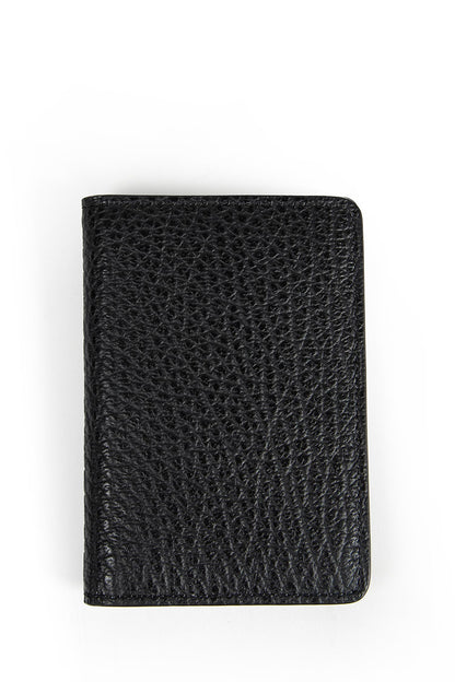 Grained Leather 4-Stitch Bifold Card Holder