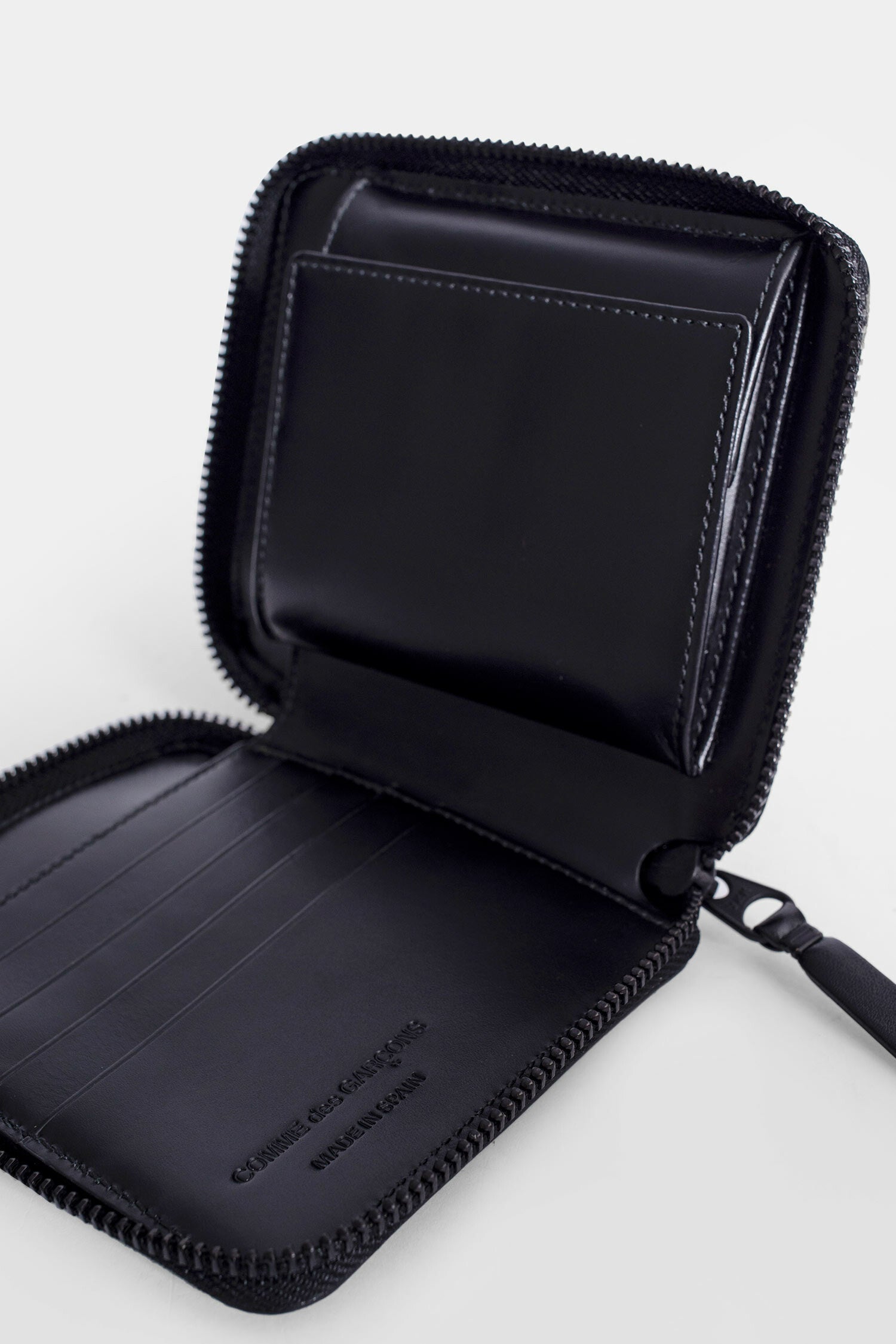 COMME DES GARCONS WALLET UNISEX BLACK WALLETS CARDHOLDERS