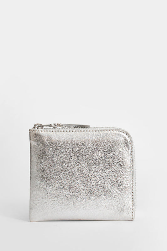 COMME DES GARCONS WALLET UNISEX SILVER WALLETS & CARDHOLDERS