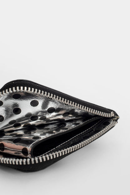 COMME DES GARCONS WALLET UNISEX SILVER WALLETS & CARDHOLDERS